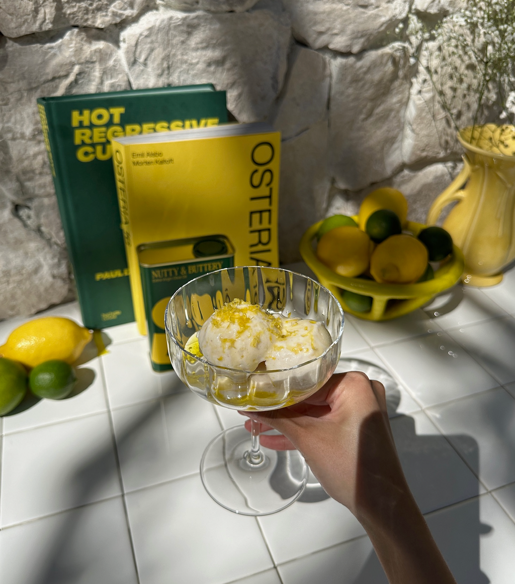 Vanilla Ice Cream with Olive Oil & Sea Salt (Yes, Really)
